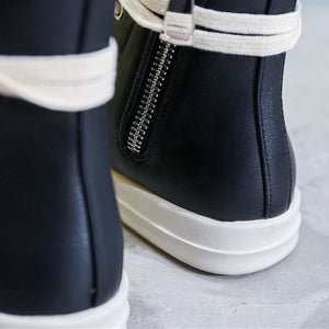 RO-style Leather High Top Sneakers