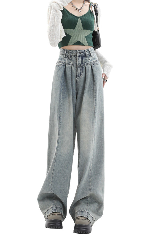 Baggy Jeans in Light Vintage Wash