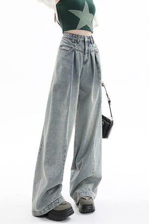 Baggy Jeans in Light Vintage Wash