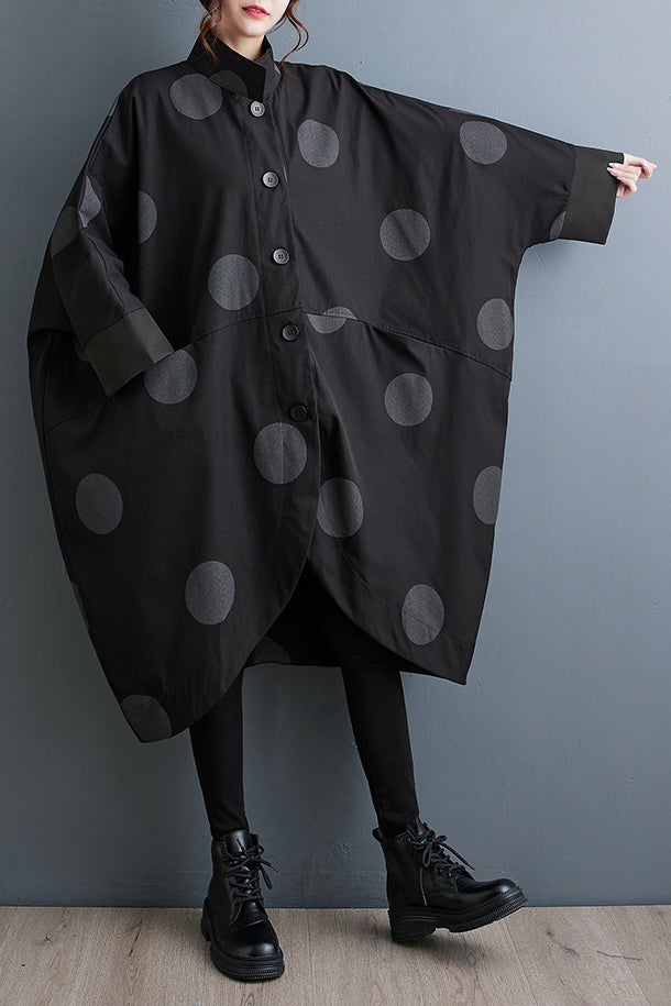 Polka-dot Shirt Dress