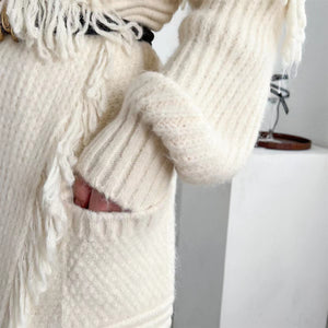 Fringed Cardigan