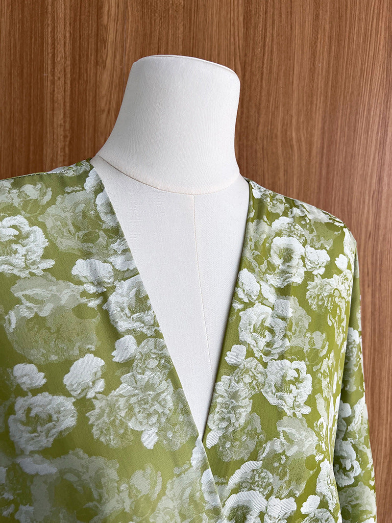 Japanese-style Floral Dress