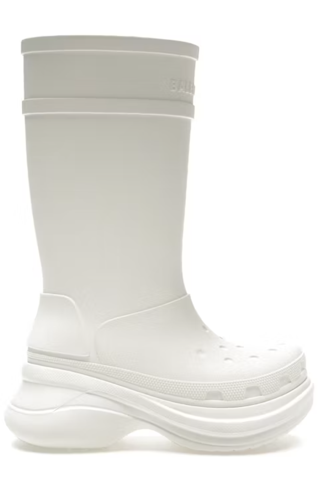 Balenciaga X Crocs Logo Debossed Boots (UA) - UK 6 - CLEARANCE SALE 40% 0FF - SHIPS TO THE UK ONLY