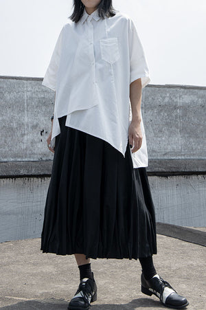 Yamamoto-style Asymmetric Shirt
