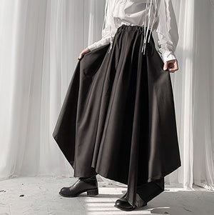 Yamamoto-style Unisex Skirt Pants