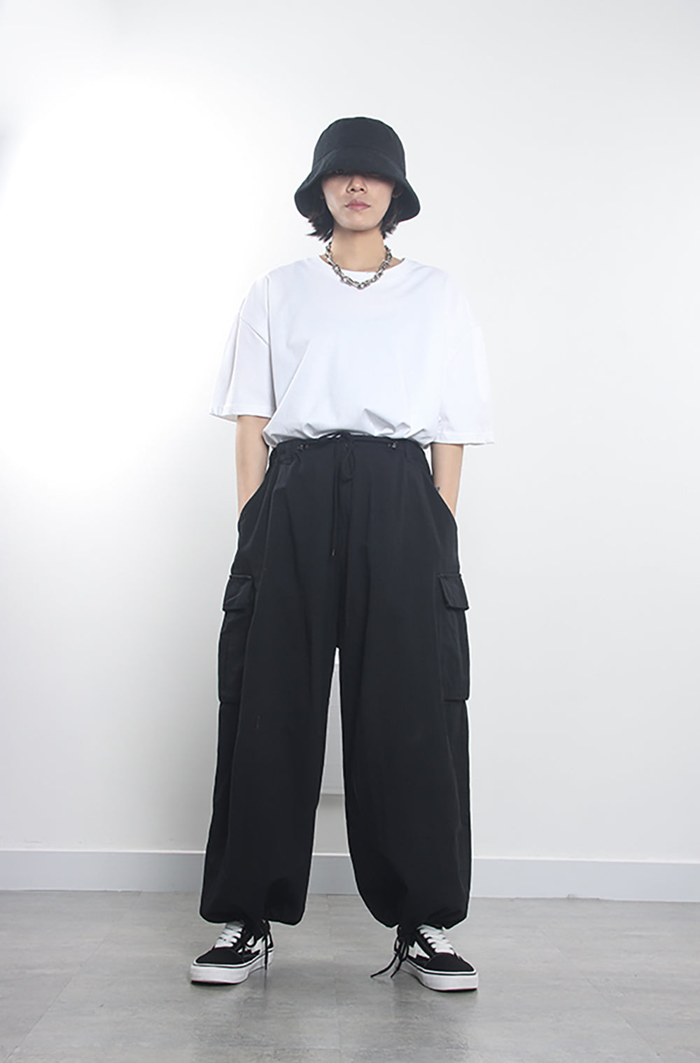 Drawstring-hem Cargo Pants – Dumy Mun